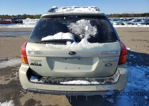 2005 Subaru Legacy Outback 2.5I z USA, uszkodzony, nr VIN 4S4BP61C057363585